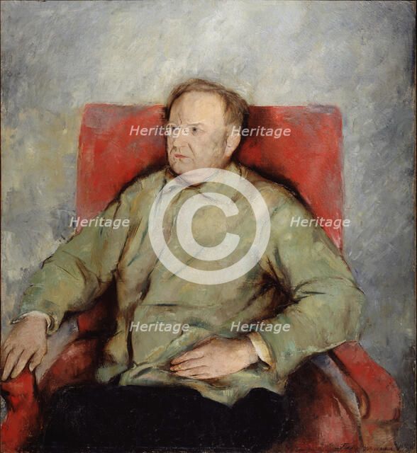 Portrait of the actor Vasily Kachalov (1875-1948), 1929. Artist: Williams, Pyotr Vladimirovich (1902-1947)