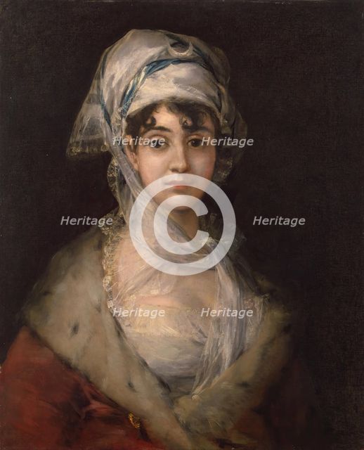 Portrait of the Actress Antonia Zarate, 1810. Creator: Francisco Goya.