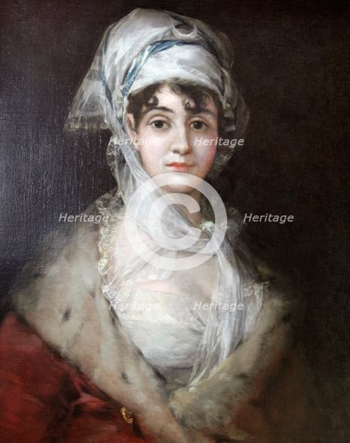 'Portrait of the Actress Antonia Zarate', c1810-c1811.  Artist: Francisco Goya