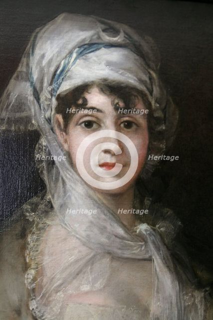 'Portrait of the Actress Antonia Zarate', c1810-c1811.  Artist: Francisco Goya