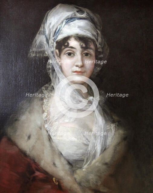 'Portrait of the Actress Antonia Zarate', c1810-c1811.  Artist: Francisco Goya