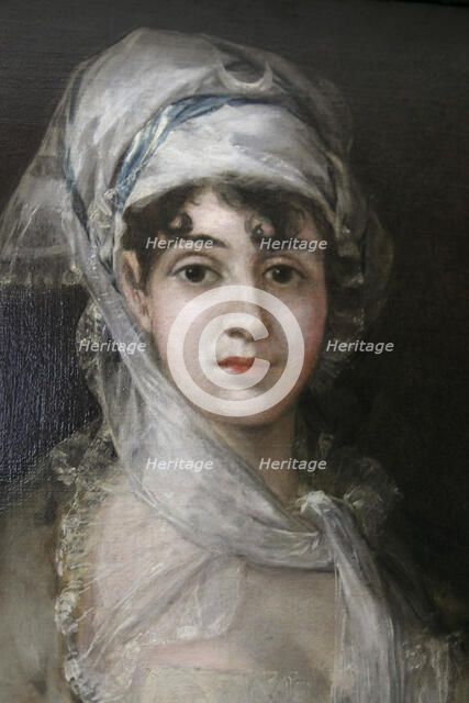 'Portrait of the Actress Antonia Zarate', c1810-c1811.  Artist: Francisco Goya