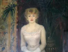 Portrait of the Actress Jeanne Samary 1878. Artist: Pierre-Auguste Renoir