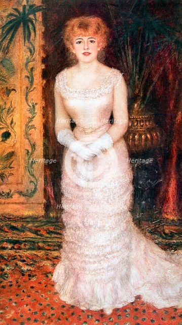 'Portrait of the Actress Jeanne Samary', 1878. Artist: Pierre-Auguste Renoir