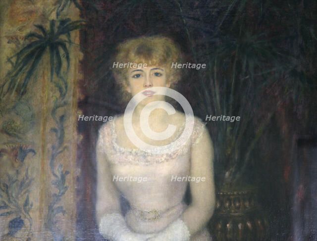 'Portrait of the Actress Jeanne Samary', 1878.  Artist: Pierre-Auguste Renoir