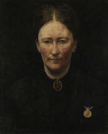 Portrait of the Actress Laura Gundersen, 1879. Creator: Hans Heyerdahl