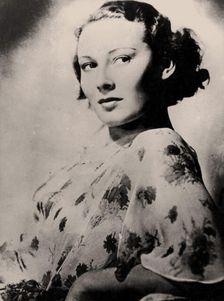 Portrait of the actress Lída Baarová (1914-2000), c1935. Creator: Anonymous