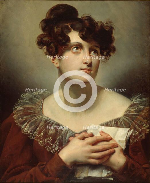 Portrait of the actress Mademoiselle Mars (Anne Francoise Hyppolyte Boutet), Late 18th cent.. Creator: Anonymous.