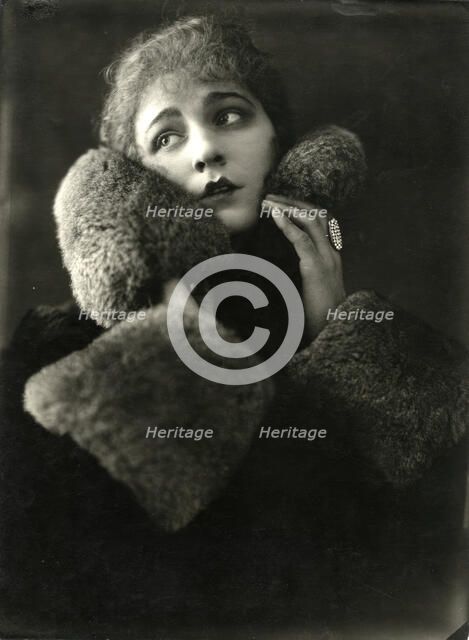 Portrait of the actress Tora Teje (1893-1970), 1920-1925. Creator: Atelier Jaeger.