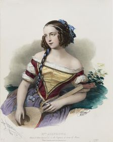 Portrait of the actress Varvara Asenkova (1817-1841)