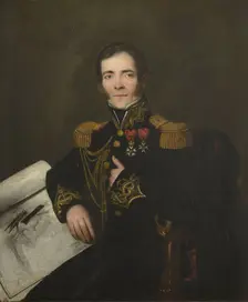 Portrait of the Admiral Anne Chrétien Louis de Hell (1783-1864), c. 1832