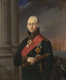 Portrait of the Admiral Fyodor Fyodorovich Ushakov (1745–1817)