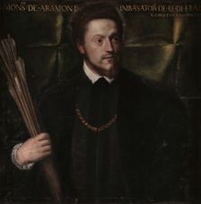Portrait of the Ambassador Gabriel de Luetz d'Aramont, 1541-1542 . Creator: Titian (1488-1576)