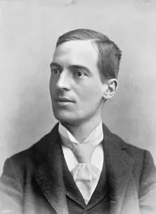 Portrait of the American chess player HN Pillsbury, 1896. Creator: George Bradshaw