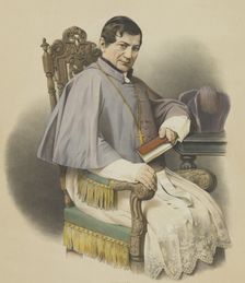 Portrait of the Archbishop Waclaw Zylinski (1803-1863), 1847