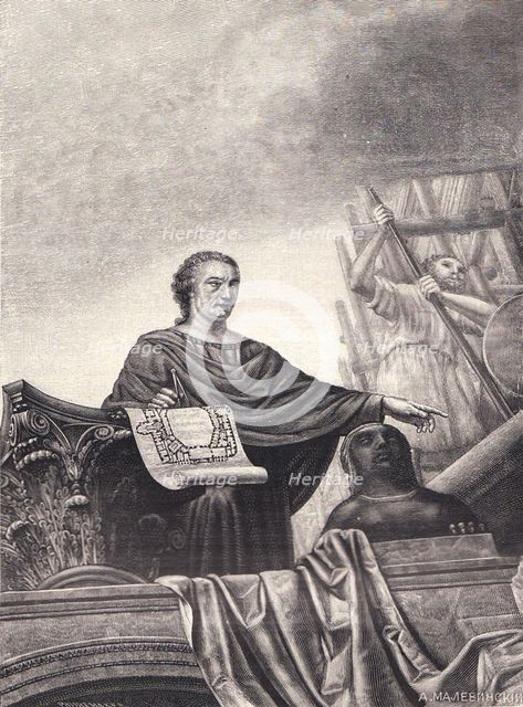 Portrait of the architect Vincenzo Brenna (1747-1820), 1897. Artist: Anonymous  