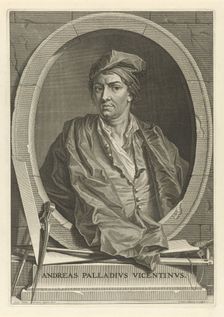 Portrait of the architect Andrea Palladio (1508-1580) After Paolo Veronese, 1716