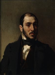 Portrait of the Architect Eugène Laval (1818-1896), ca 1860. Creator: Delacroix, Eugène (1798-1863)