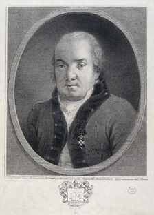 Portrait of the architect Giacomo Quarenghi (1744-1817)