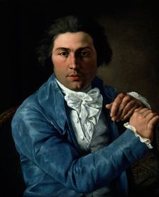 Portrait of the Architect Giuseppe Valadier, c. 1795. Creator: Pietro Labruzzi