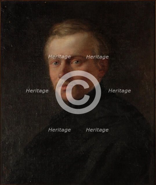 Portrait of the Architect Ivan Gornostayev (1821-1874). Artist: De Ladvez (Deladvez), Stepan (1817-1855)