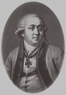 Portrait of the architect Ivan Yegorovich Starov (1745-1808), 1870. Artist: Lushev, Andrey Mikhaylovich (1822-?)