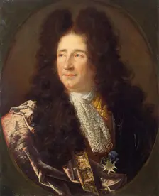 Portrait of the Architect Jules Hardouin Mansard, 1688. Creator: Joseph Vivien