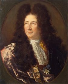 Portrait of the Architect Jules Hardouin Mansard, 1688. Creator: Joseph Vivien