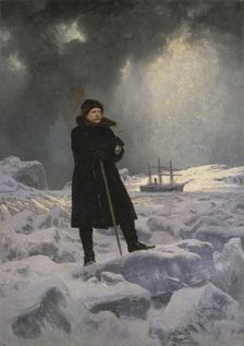 Portrait of the Arctic explorer Baron Adolf Erik Nordenskiöld (1832-1901), 1886