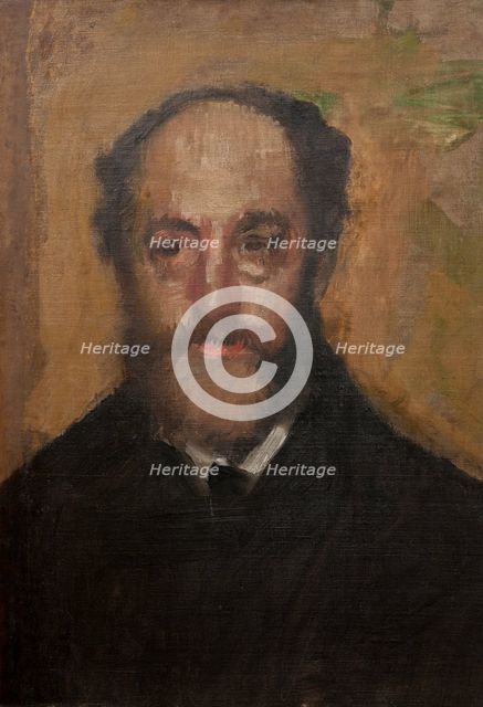 Portrait of the Art Critic Durand-Gréville, c1900s. Creator: Edgar Degas.