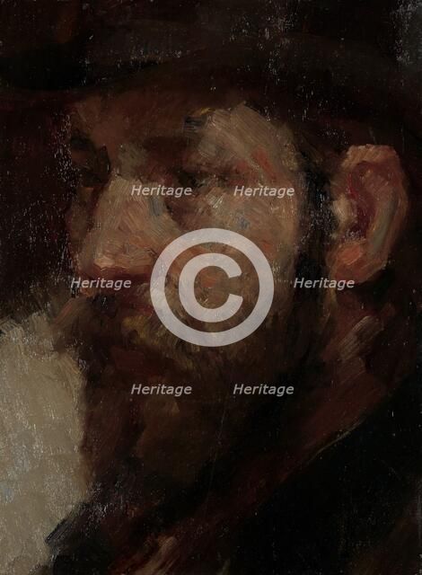 Portrait of the Art Dealer E.J. van Wisselingh, c.1880-c.1912. Creator: Marius van der Maarel.