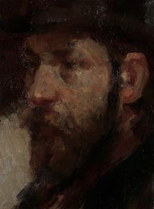 Portrait of the Art Dealer E.J. van Wisselingh, c.1880-c.1912. Creator: Marius van der Maarel