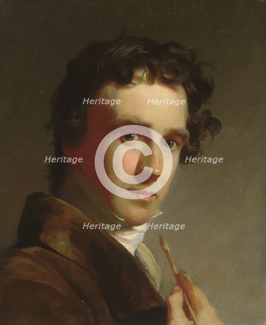 Portrait of the Artist, 1821. Creator: Thomas Sully.