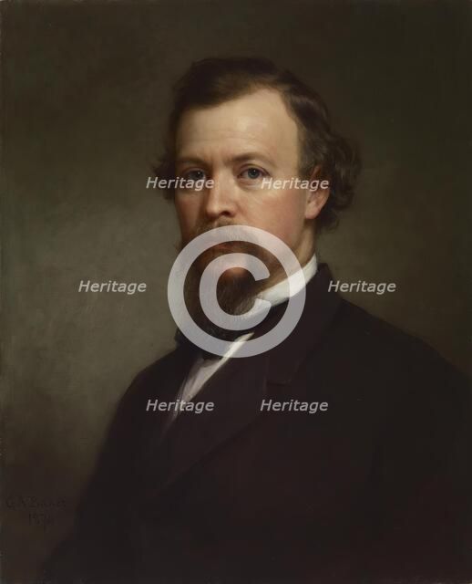 Portrait of the Artist, 1874. Creator: George Augustus Baker.