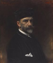 Portrait of the Artist, 1885. Creator: Leon Joseph Florentin Bonnat