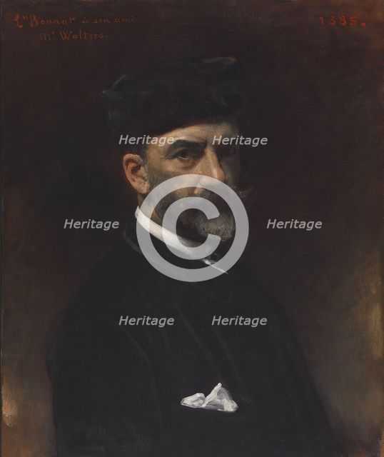 Portrait of the Artist, 1885. Creator: Leon Joseph Florentin Bonnat.