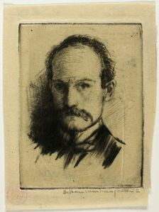 Portrait of the Artist, 1902. Creator: Donald Shaw MacLaughlan