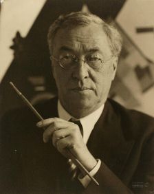 Portrait of the artist Wassily Kandinsky (1866-1944). Creator: Erfurth, Hugo (1874-1948)