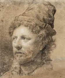 Portrait of the artist Anthonie Waterloo, c17th century. Creator: Bartholomeus van der Helst