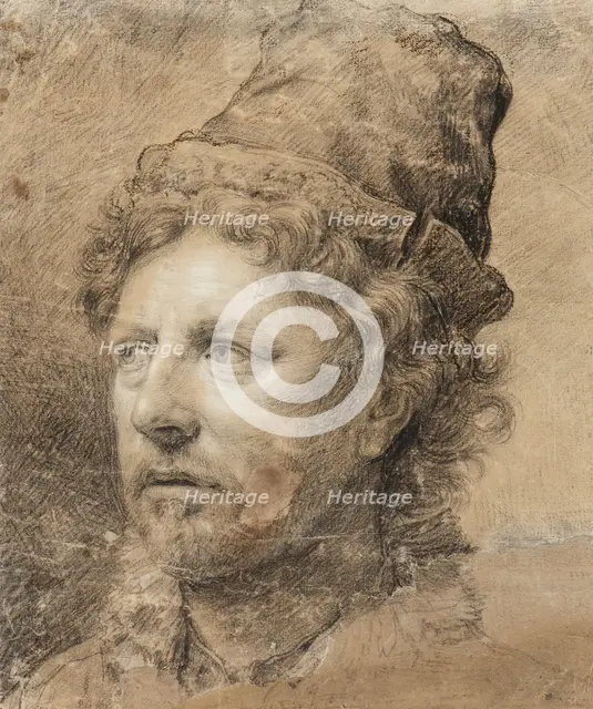 Portrait of the artist Anthonie Waterloo, c17th century. Creator: Bartholomeus van der Helst.