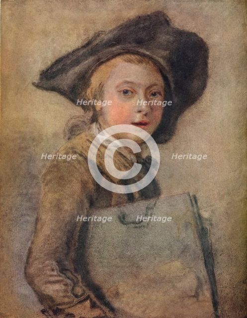 Portrait Of The Artist As A Young Man, 1916 Artist: Francois Hubert Drouais