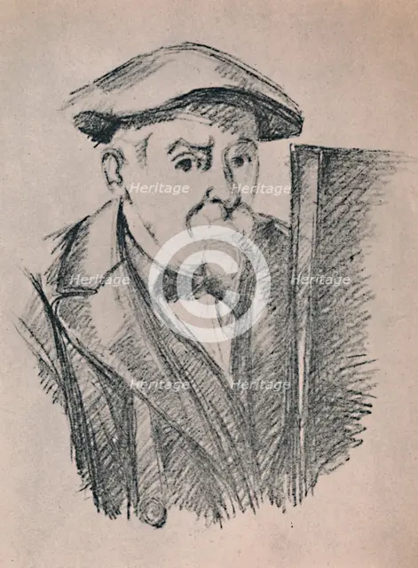 'Portrait of the Artist', c.1900, (1946).  Artist: Paul Cezanne.
