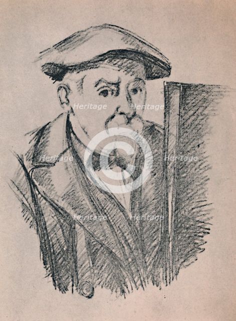 'Portrait of the Artist', c.1900, (1946).  Artist: Paul Cezanne.