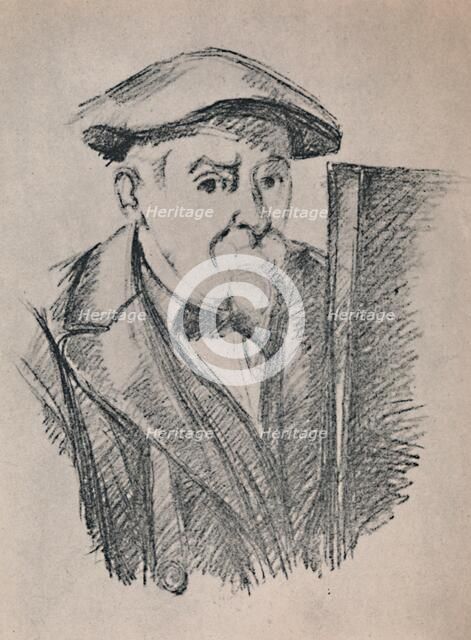 'Portrait of the Artist', c.1900, (1946).  Artist: Paul Cezanne.