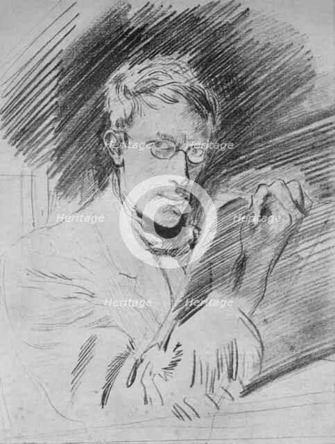 'Portrait of the Artist', c1912 (1935). Artist: Ambrose McEvoy.