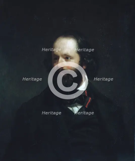 Portrait of the Artist, ca. 1850. Creator: Charles Loring Elliott.