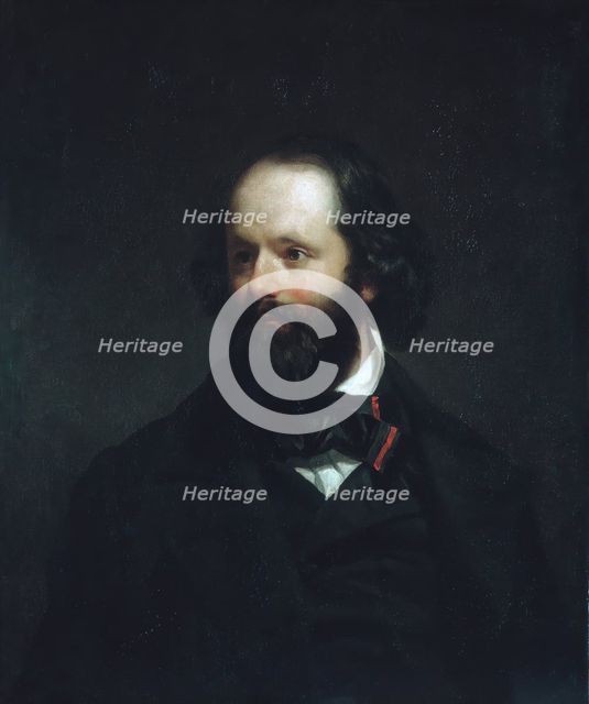 Portrait of the Artist, ca. 1850. Creator: Charles Loring Elliott.