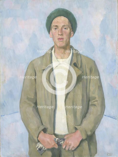 Portrait of the Artist Dagfin Werenskiold, c1915. Creator: Erik Werenskiold.