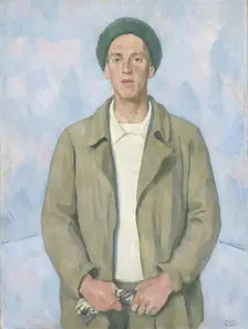 Portrait of the Artist Dagfin Werenskiold, c1915. Creator: Erik Werenskiold