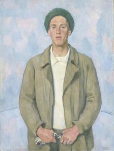 Portrait of the Artist Dagfin Werenskiold, c1915. Creator: Erik Werenskiold
